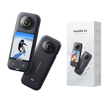 Amazon.com : Insta360 X3 Waterproof 360 Action Camera, 1/2